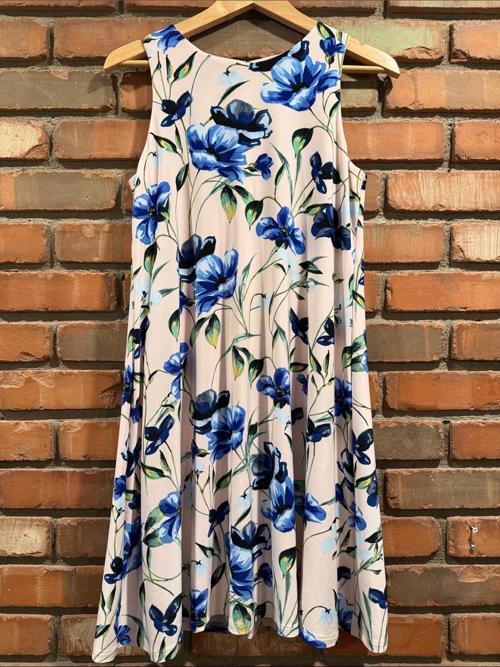 Ralph Lauren Dress with Blue Floral Print